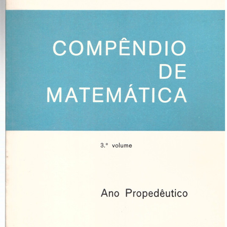 Compêndio de Matemática 1