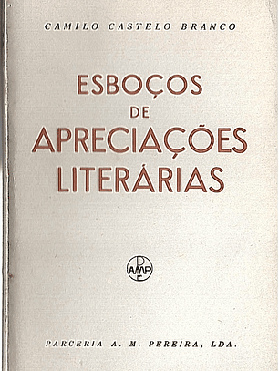 Esboços e apreciações literárias