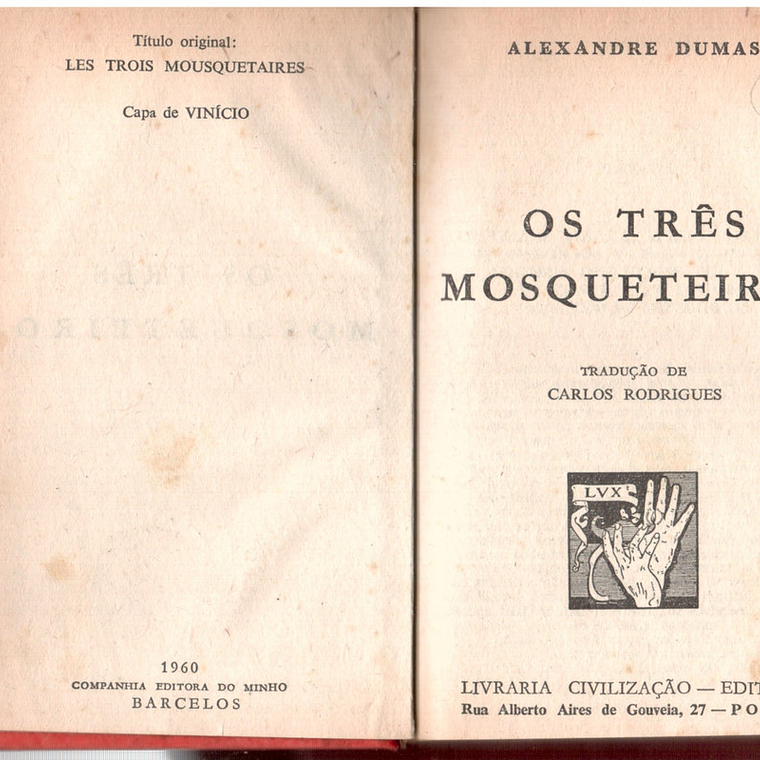 Os três mosqueteiros - Volume 1 1