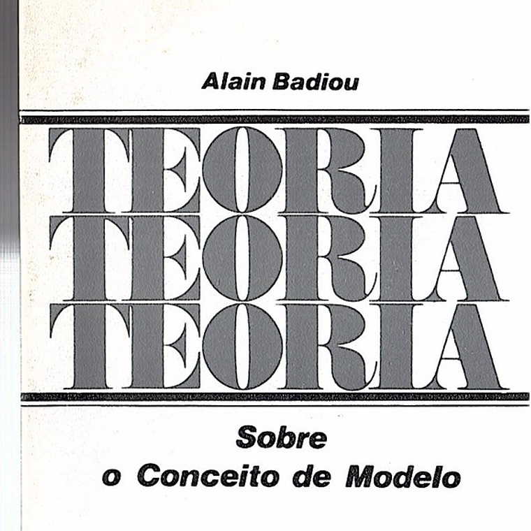 Sobre o conceito de modelo 1