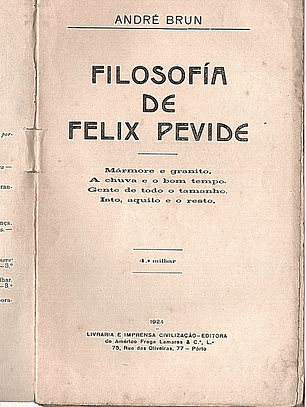 Filosofia de Felix Pevide