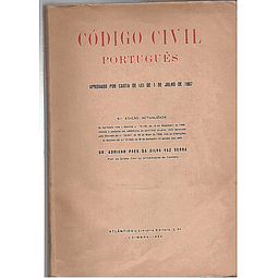 Código civil português aprovado por carta de lei de 1 de Julho de 1867