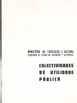 Colectividades de utilidade pública