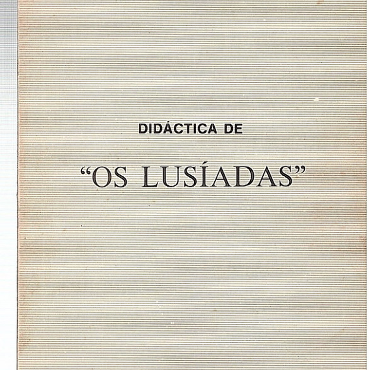 Didática de os lusíadas 1