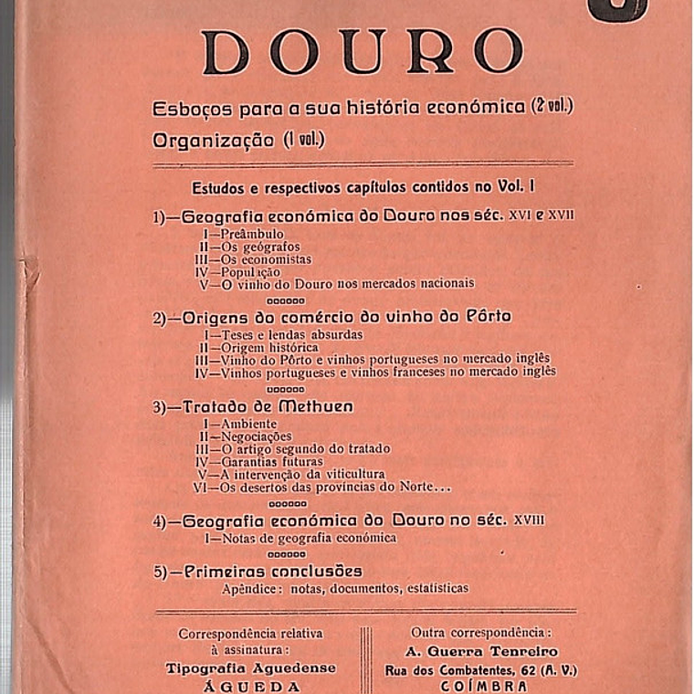 Douro esboços para a sua história económica 1