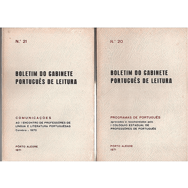 Boletim do gabinete português de leitura (Volume 20 e 21)
