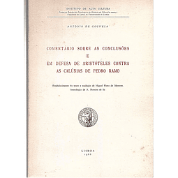 Comentário sobre as conclusões e em defesa de aristóteles