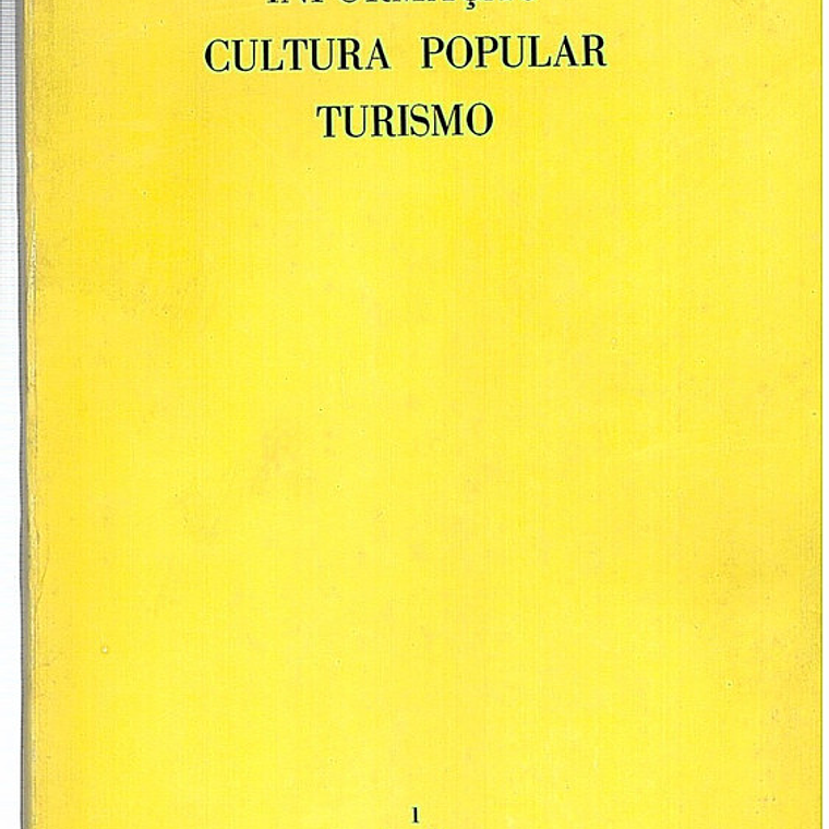 Informação Cultura popular Turismo 1