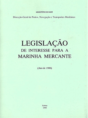 Legislação de interesse para a marinha mercante