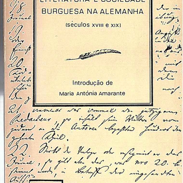 Literatura e sociedade burguesa na alemanha 1