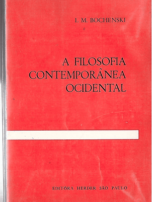 A filosofia contemporânea ocidental