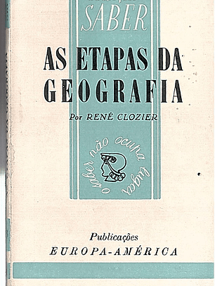 As etapas da geografia