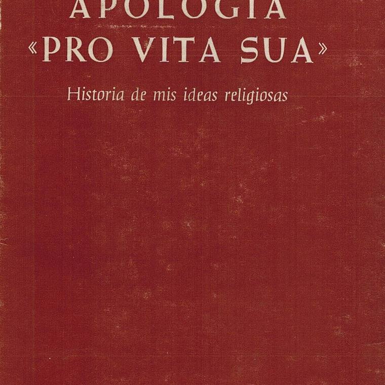 Apologia pro vita sua  1
