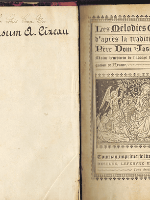 Les mélodies grégoriènnes (séc.xix)