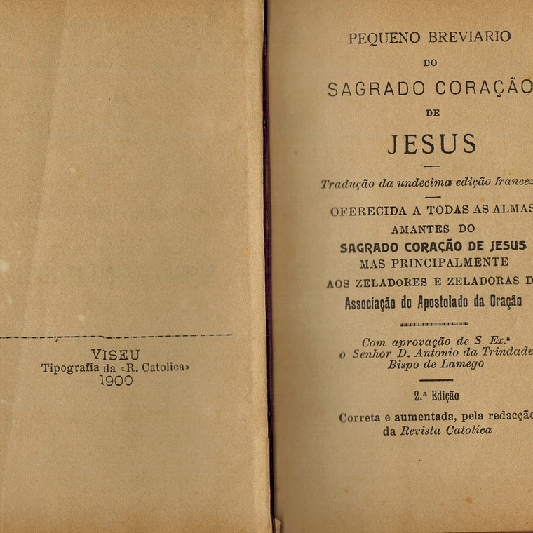 Pequeno breviário do Sagrado Coração de Jesus 1