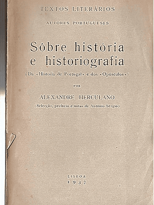 Sobre a história e historiografia