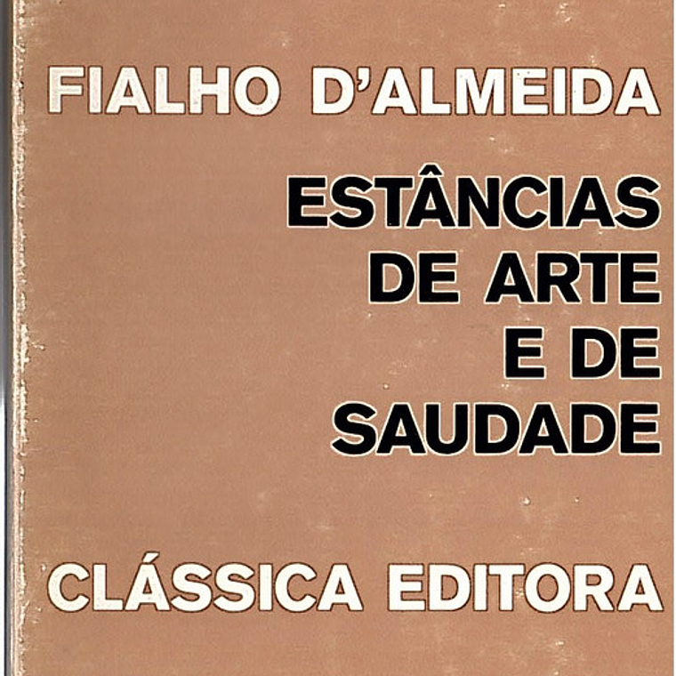 Estâncias de arte e de saudade 1