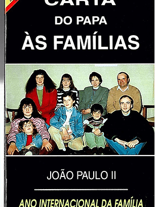 Carta do Papa às famílias
