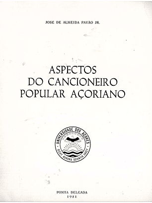 Aspectos do cancioneiro popular açoriano