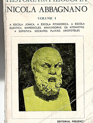 História da filosofia (vol 1)