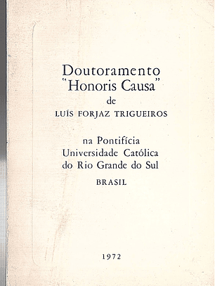 Doutoramento honoris causa de (exemplar n 33 de 300)