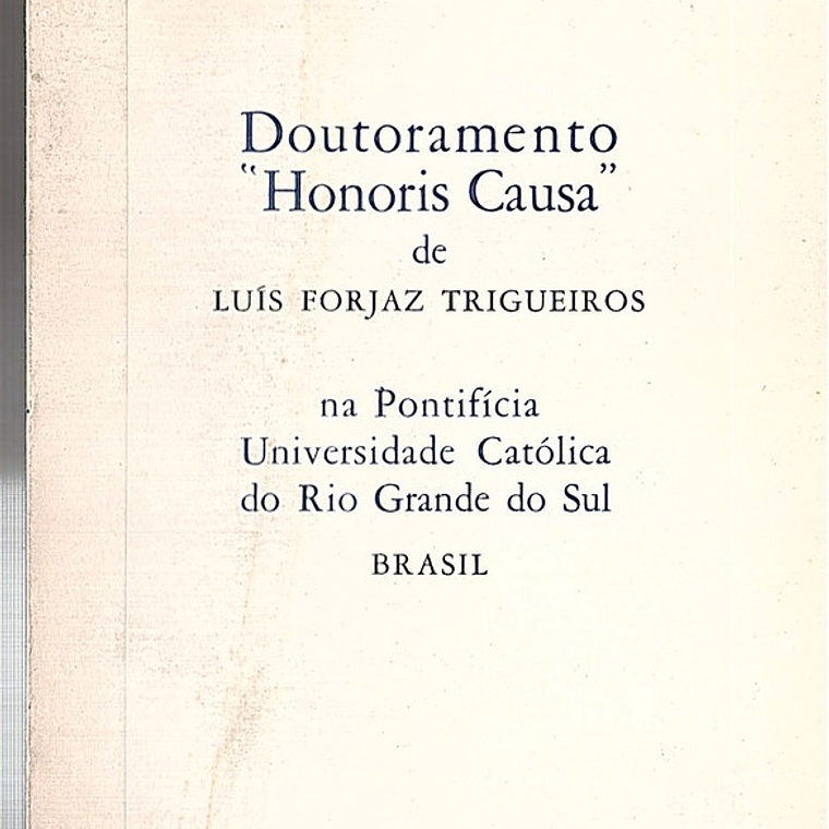 Doutoramento honoris causa de (exemplar n 33 de 300) 1