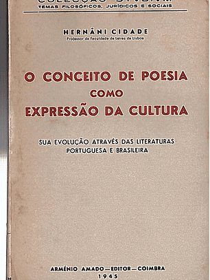 O conceito de poesia como expressão da cultura