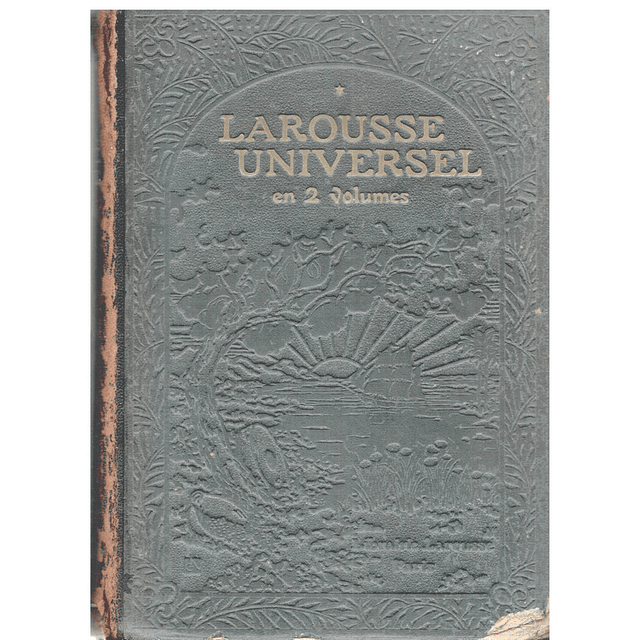 Larousse universel en 2 volumes tome premier