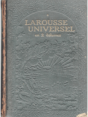 Larousse universel en 2 volumes tome premier