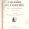 Larousse universel en 2 volumes tome premier