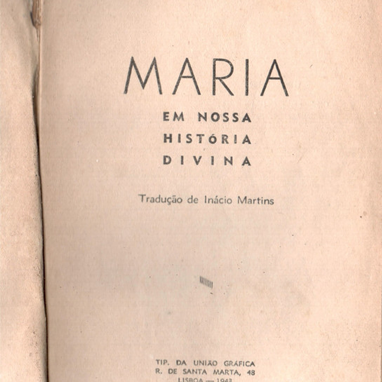 Maria em nossa história divina 1
