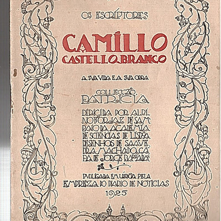 Camilo Castelo Branco - os Escriptores 1