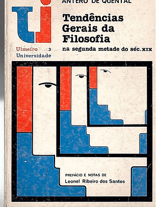 Tendências gerais da filosofia na segunda metade do século XIX