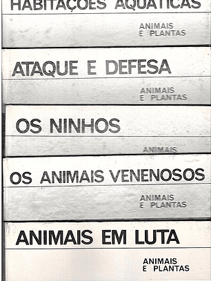 Colecção juvenil animais e plantas