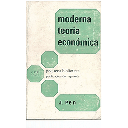 Moderna teoria económica