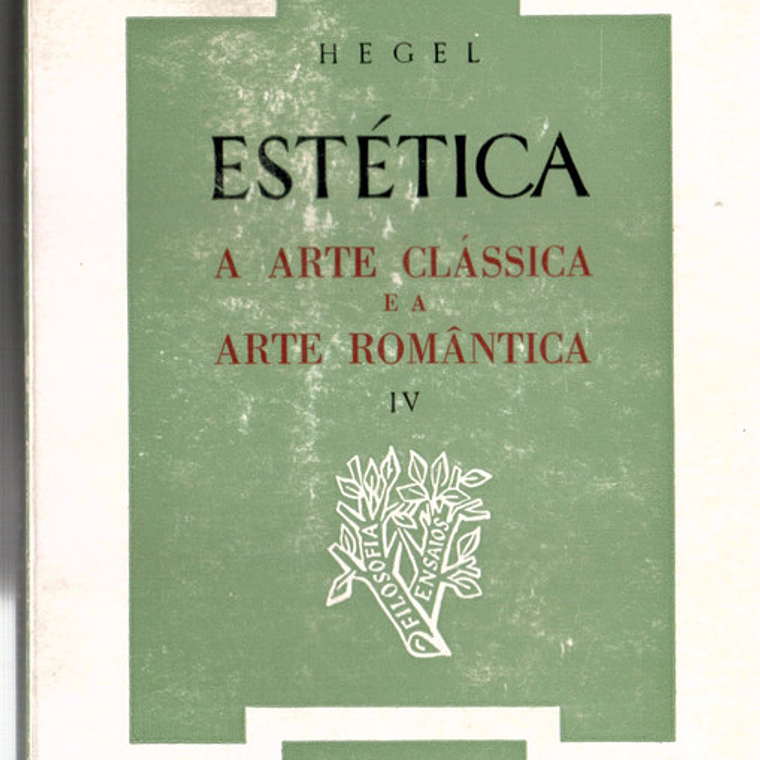 Estética a arte clássica e a arte romântica 1