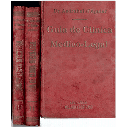 Guia de clínica médico-legal (3 volumes)