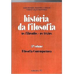 História da filosofia - Volume 3