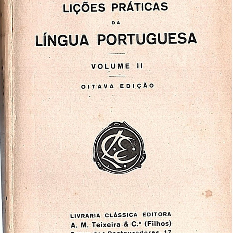 Lições práticas da língua portuguesa - Volume 2 1