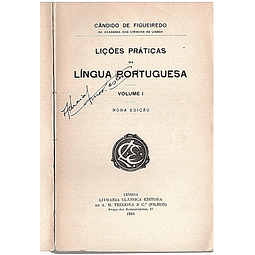 Lições práticas da língua portuguesa - Volume 1