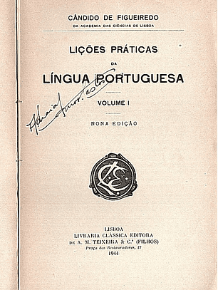 Lições práticas da língua portuguesa - Volume 1