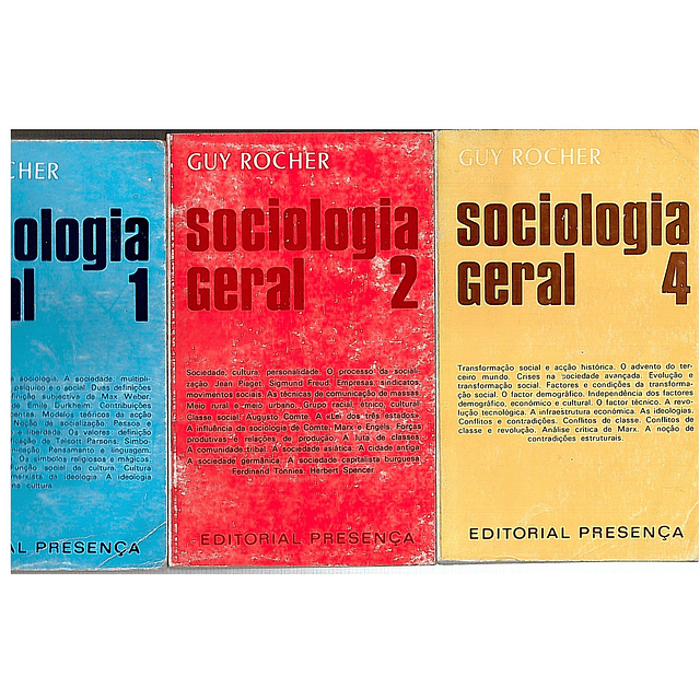 Sociologia geral - Volume 3