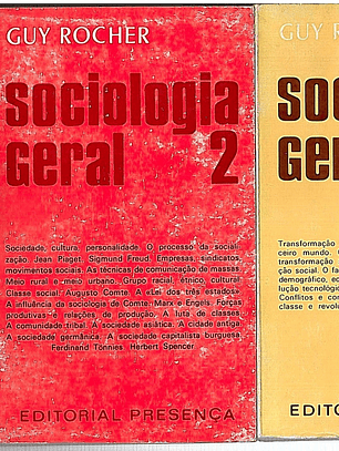 Sociologia geral - Volume 3