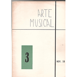 Arte Musical - 1958 - Volume 003