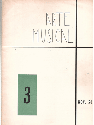 Arte Musical - 1958 - Volume 003