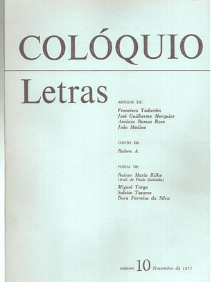 Colóquio letras volume 010