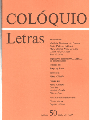 Colóquio letras volume 050