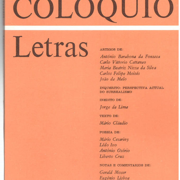 Colóquio letras volume 050 1