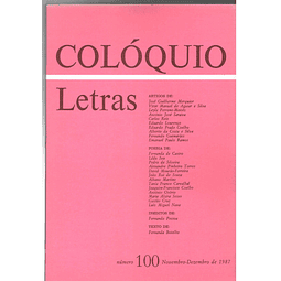 Colóquio letras volume 100