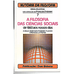 A filosofia das ciências sociais